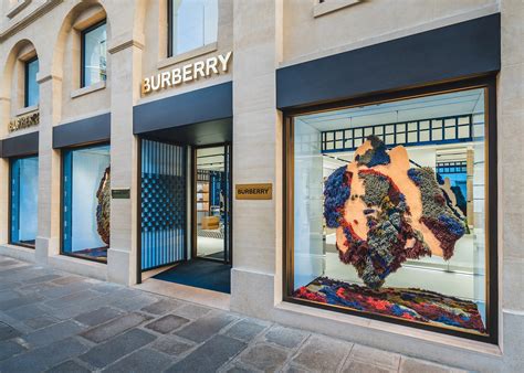 burberry storefront.